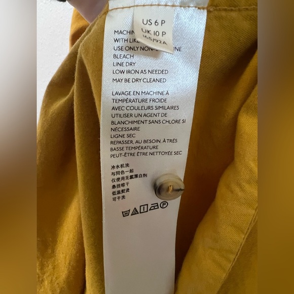 Anthropologie Marlie Button-Front Tunic dress - Picture 8 of 9